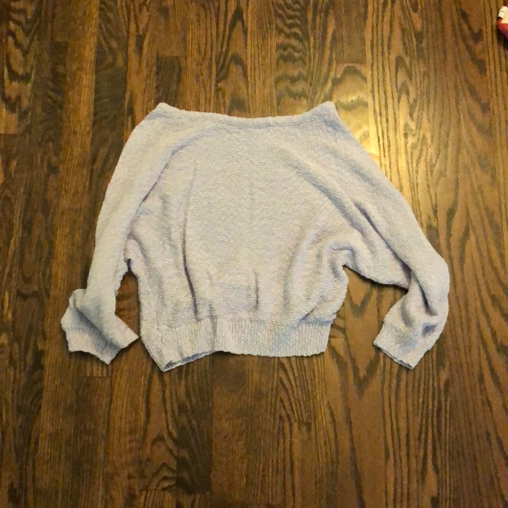 Purple sweater from LA Hearts